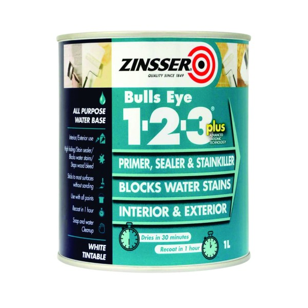 Amorsa Antimucegai, Zinsser 1-2-3 Plus,  1 Litru