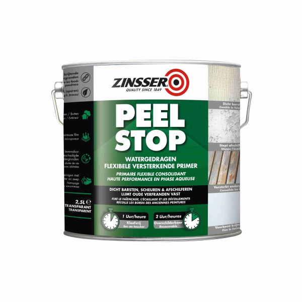 Sigilant Multisuprafete, Zinsser Peel Stop, Satin, 2.5 Litri