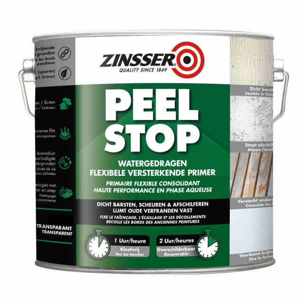 Sigilant Multisuprafete, Zinsser Peel Stop, Satin, 10 Litri