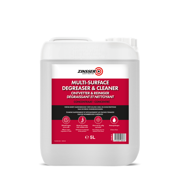 Multi-Surface Degreaser & Cleaner Zinsser 5 Litri
